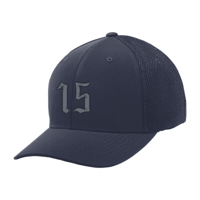 Flexfit airmesh hat - Navy thread   Thumbnail